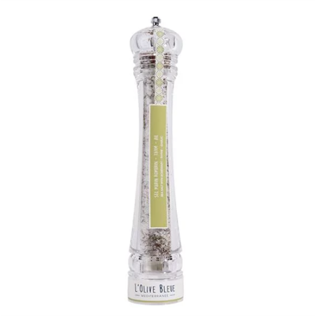Grand moulin acrylique sel du jardinier - 140g