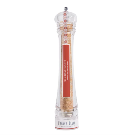 Large acrylic mill Espelette pepper salt -125 g