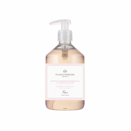 Sapone liquido di Marsiglia alla rosa - 500ml