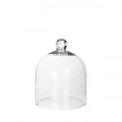 Glass bell for scented candles