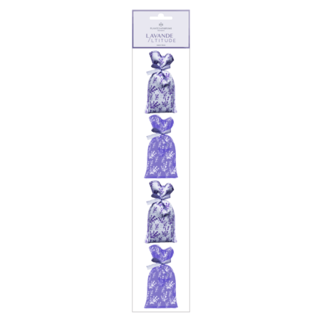 Chapelet de 4 sachets fleurs de Lavande