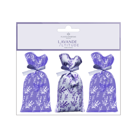 Assortiment de 3 sachets fleurs de Lavande