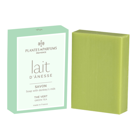 Sapone arricchito con latte d'asina e tè verde - 100g