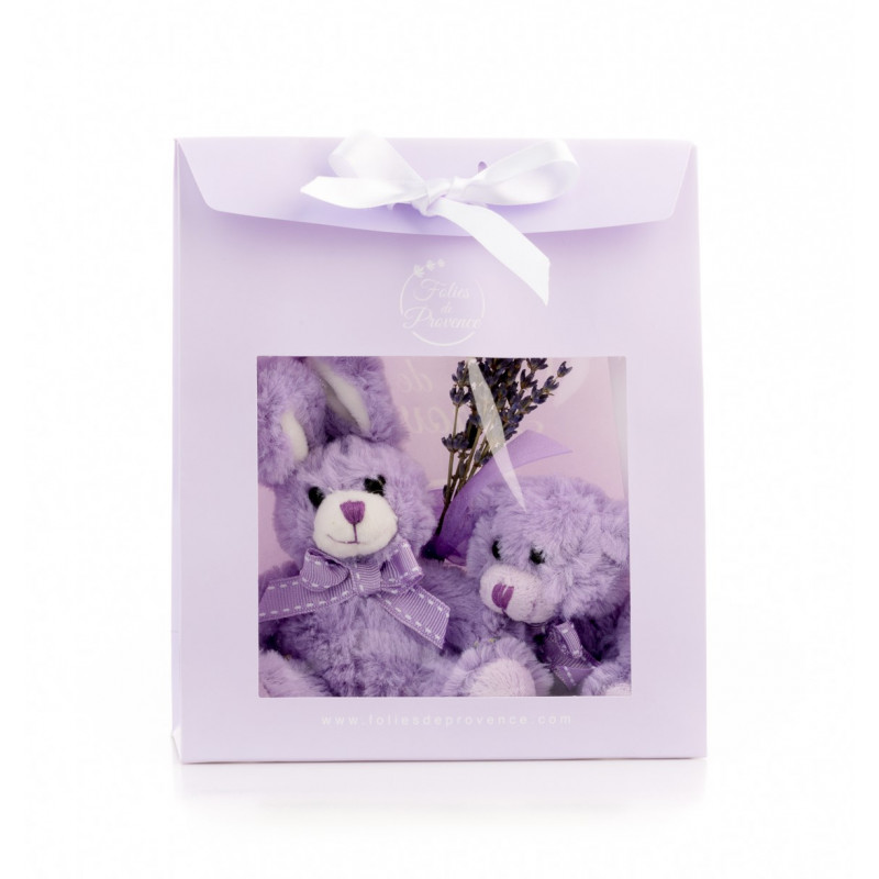 Enveloppe Cadeau Peluches parfumées à la Lavande