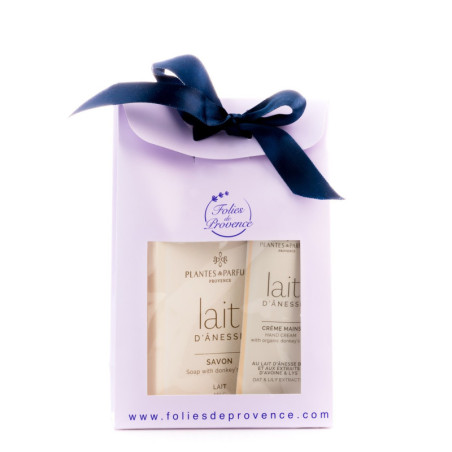 Donkey milk and lily gift envelope