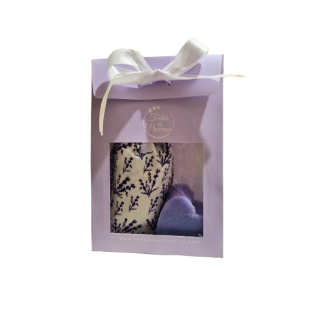 Busta regalo alla lavanda