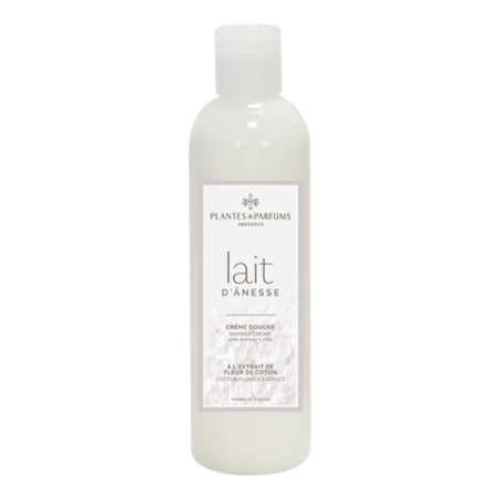  Crème de douche au Lait d'ânesse et extrait de coton - 250ml