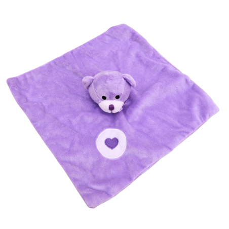 Doudou plat pour bébé - Ourson