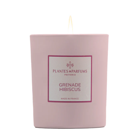  Bougie végétale parfumée Grenade hibiscus - 180g