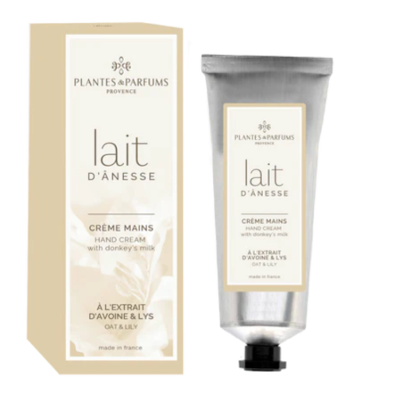 Crema Mani al Latte d'Asina con Estratti di Avena e Giglio - 75ml