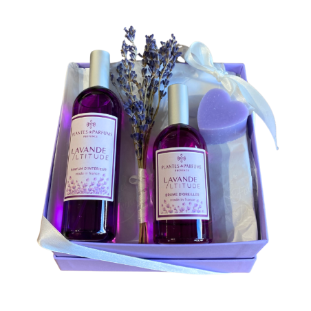 Confezione regalo alla lavanda pura