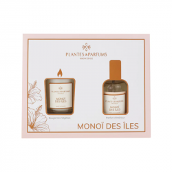 Coffret Monoï : Bougie...