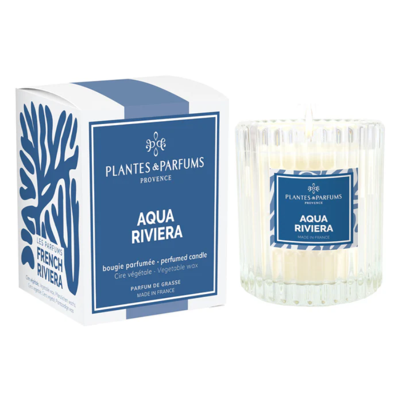 Candela vegetale profumata Aqua Riviera - 180g