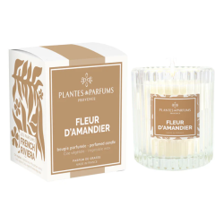 Bougie végétale parfumée Fleur d'Amandier - 180g