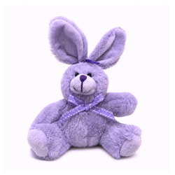 Lapin parfumé à l'huile essentielle de Lavande - Mini modèle (10 cm)