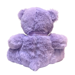 Ours rempli de fleurs de Lavande  et  Lavandin - Petit modèle (15 cm)