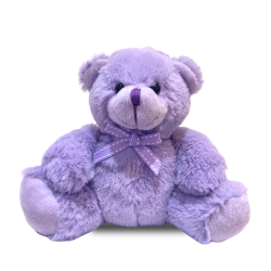 Ours rempli de fleurs de Lavande  et  Lavandin - Petit modèle (15 cm)