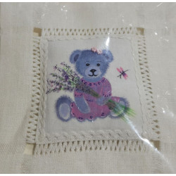 Coussin de Gisèle - Peint à la main