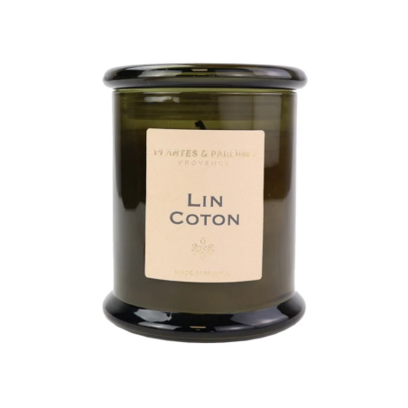 Lin & Coton Scented Plant-Based Candle – 260 g