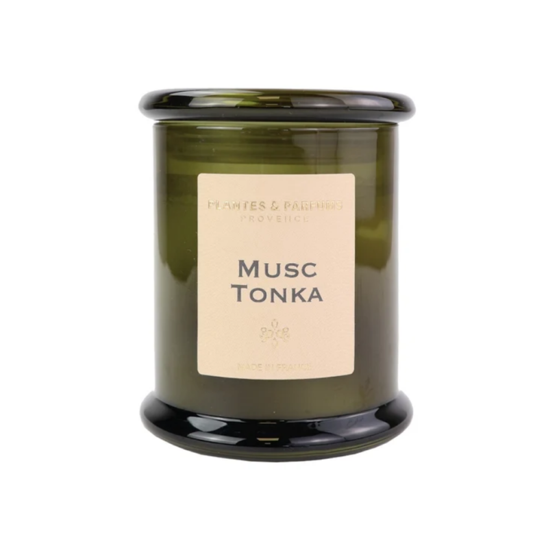 Candela vegetale profumata Muschio & Tonka – 260 g