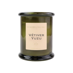 Bougie végétale parfumée Vétiver & Yuzu – 260 g