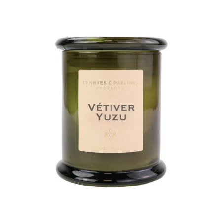 Vetiver & Yuzu Scented Plant-Based Candle – 260 g