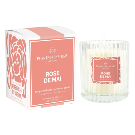 Candela profumata Rosa di Maggio – Profumo floreale e fruttato