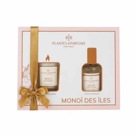Cofanetto Monoï – Candela e Profumo | Folies de Provence